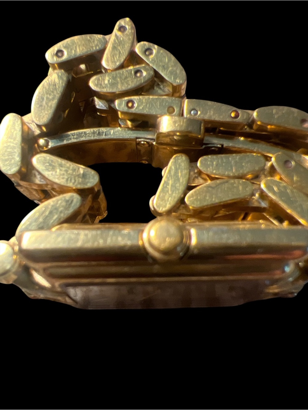 Fendi Gold Rectangular Bracelet Watch - Picture 5 of 5